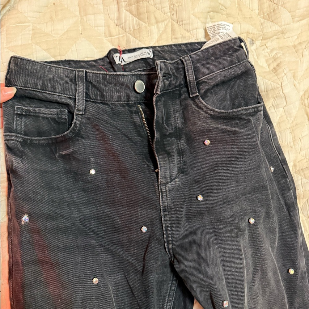 Zara studded jeans - Picture 2 of 6